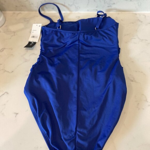 LA BLANCA ROYAL BLUE ONE PIECE LB2XX24 ONE PIECE ROYAL BLUE SIZE 6 NEW WITH TAGS - Picture 5 of 6
